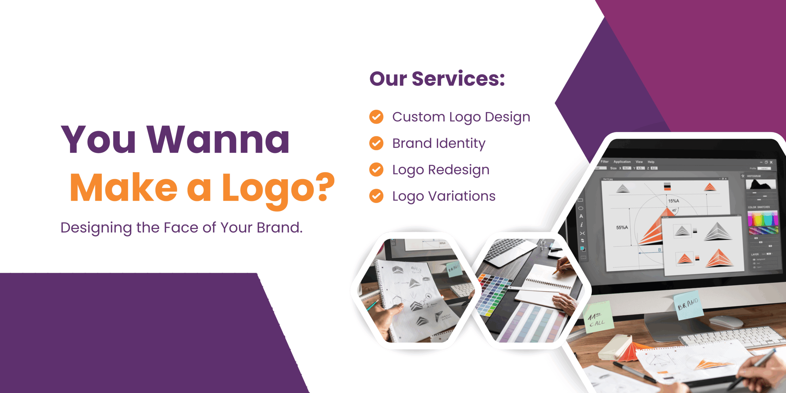 Logo design and unique brand Identity